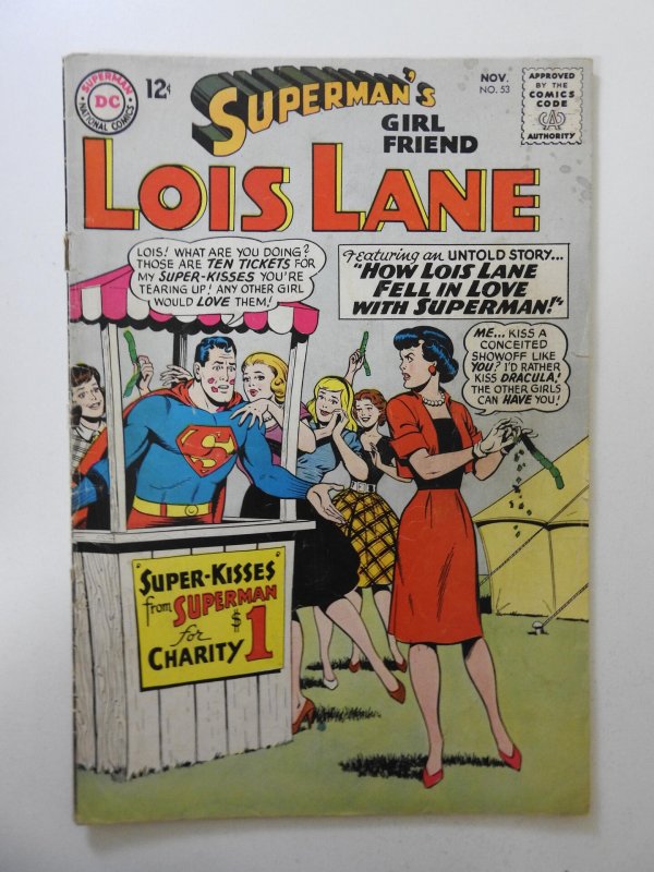 Superman's Girl Friend, Lois Lane #53 (1964) VG- Condition! See description