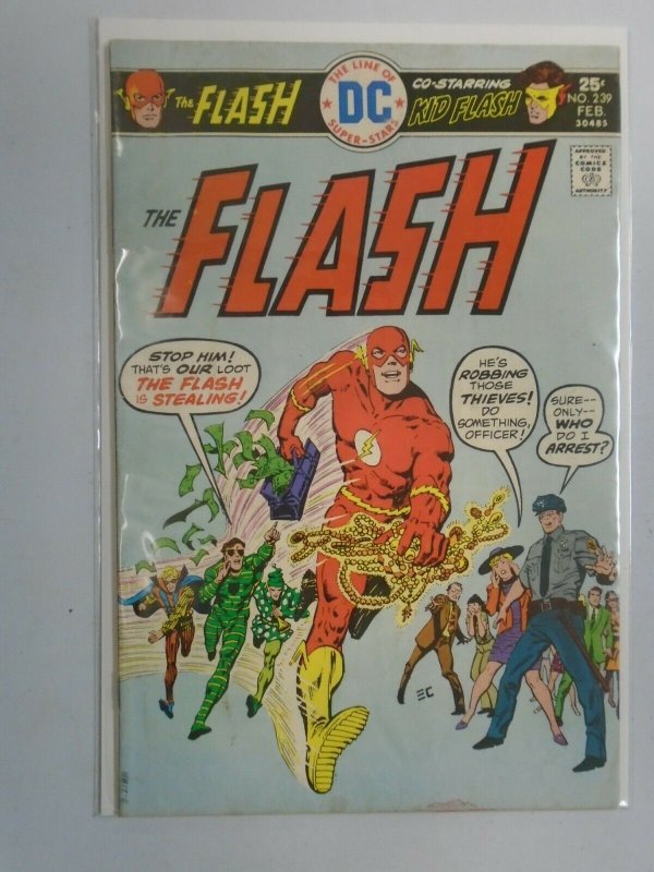 The Flash #239 4.0 VG water damaged (1976 1st Series)