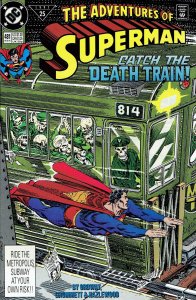 Adventures of Superman #481 [FINE]