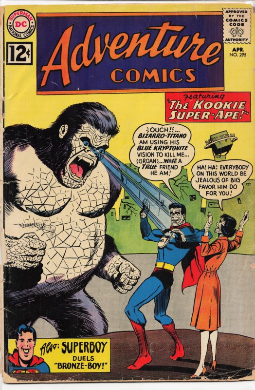 Adventure Comics #295 (1962) Bizarro