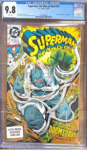 Superman: The Man of Steel #18 (1992) CGC 9.8! see desc.