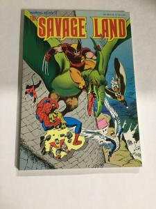 The Savage Land Nm Near Mint Marvel Comics SC TPB