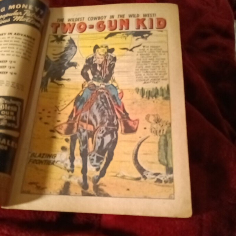 TWO-GUN KID 29 ATLAS COMICS FEB 1956 JOE MANEELY cover western colt action hero