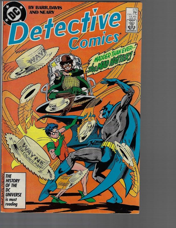 Detective Comics #573 (DC, 1987) VF-