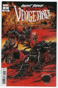 Ghost Rider Return Of Vengeance # 1 Knullified Variant Cover NM Marvel