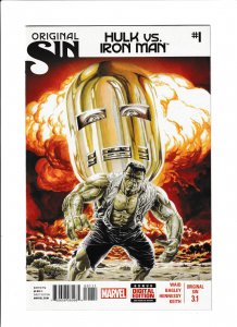 ORIGINAL SIN #3.1 (2014) HULK VS. IRON MAN #01 | J.G. JONES | DIRECT EDITION