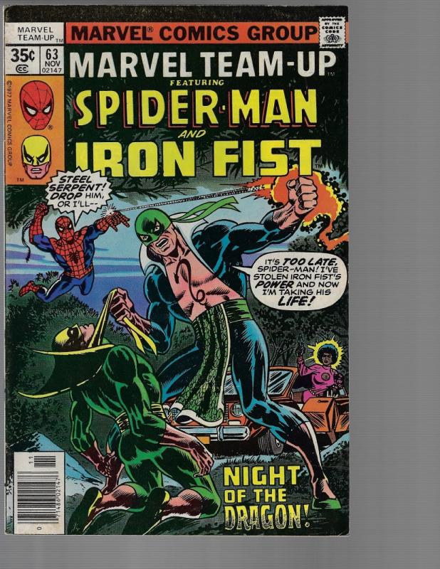 Marvel Team-Up #63 (Marvel, 1977) F/VF