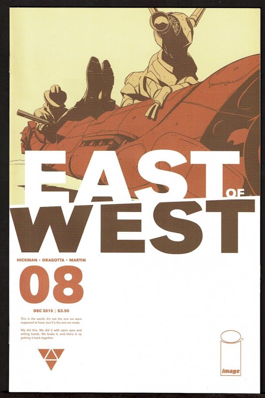 East of West #8 (Dec 2013, Image) 9.2 NM-