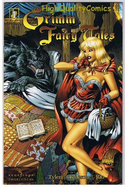 GRIMM FAIRY TALES #1, 2nd, Red Riding Hood,Al Rio,NM/M