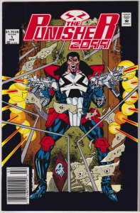 Punisher 2099 #1 (1993) Punisher 2099 [Key Issue] NEWSSTAND EDITION