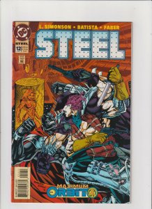 Steel #12 NM- 9.2 DC Comics 1995 Superman, John Henry, Louise Simonson