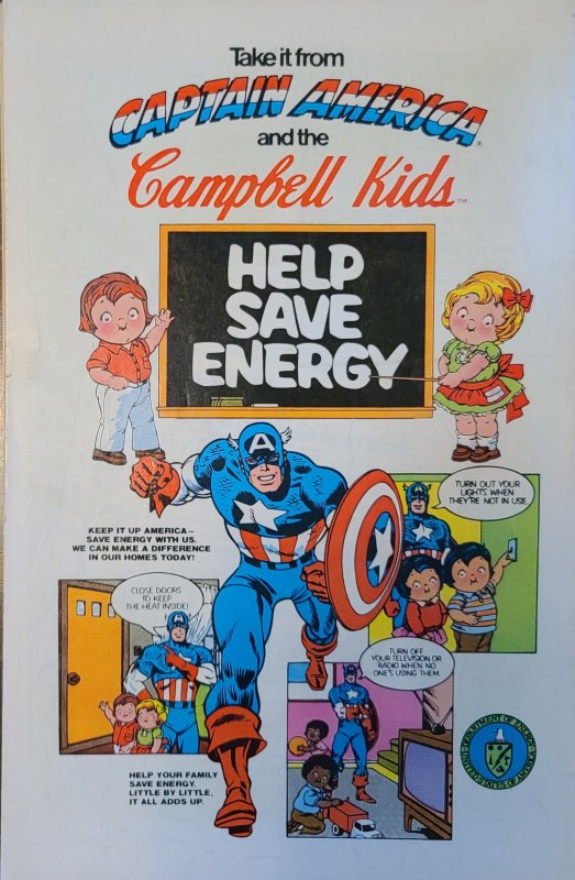 Captain America and The Campbell Kids #1 (1980)