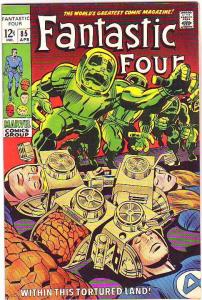 Fantastic Four #85 (Apr-69) FN/VF Mid-High-Grade Fantastic Four, Mr. Fantasti...