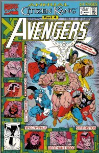 Avengers Annual #21 VINTAGE 1992 Marvel Comics 1st Victor Timely Kang