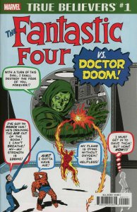 (2018) True Believers Fantastic Four VS Doctor Doom #1 Reprints FF #5 1st App!