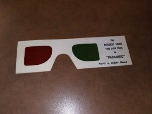 Dell Comics 3d Glasses Replacement Glasses for 1950's four color comics 3-d-ell