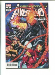 AVENGERS #8 - COSMIC GHOST RIDER VARIANT (9.2) 2018