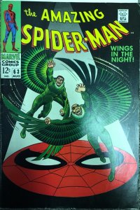 (1968) AMAZING SPIDER-MAN #63! THE VULTURE APPEARS!