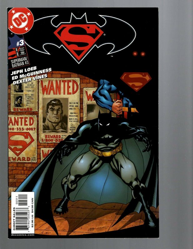  12 DC Comics Superman/Batman # 1 2 3 4 5 6 7 8 9 10 11 12 J439