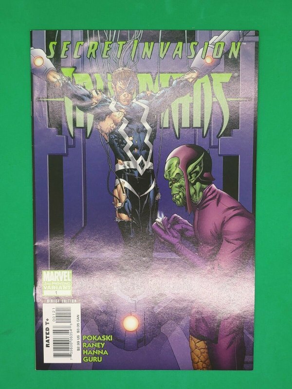 Secret Invasion Poster Book #1 VF ; Marvel Comic Book 