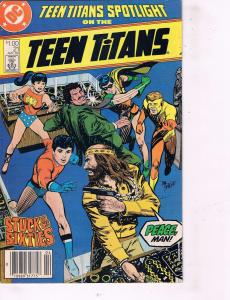 Lot Of 8 Teen Titans Spotlight DC Comic Books #13 15 16 17 18 19 20 21 Flash BH1