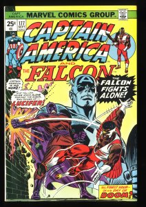 Captain America #177 NM+ 9.6 MVS is missing