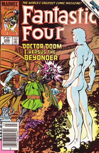 Fantastic Four (Vol. 1) #288 (Newsstand) FN ; Marvel | John Byrne Secret Wars II