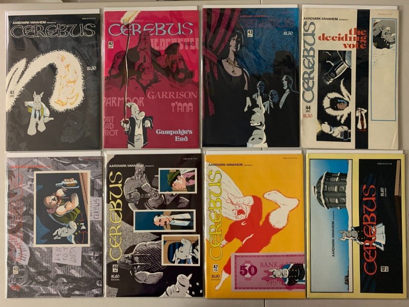 Cerebus Aardvark-Vanaheim Comics run #26-60 36 diff avg 6.0 (1981-84)