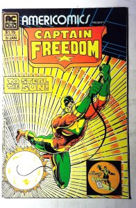 Americomics (Captain Freedom) #5 (1983) AC Comics 1st Print Comic Book
