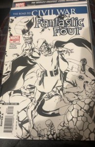 Fantastic Four #537 Second Print Cover (2006)