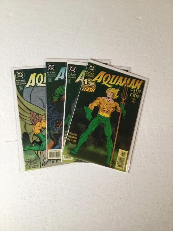 Aquaman Time And Tide 1-4 Complete Series Nm Near Mint Ik