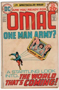 Omac one Man Army #1 & #2 1974 Very Good to Fine+