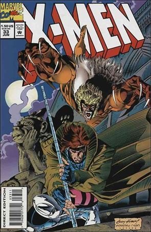 X-Men (1991) 33-A  VF/NM