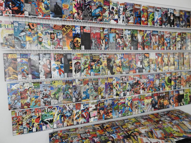 Huge Lot 190+ Comics W/ Thor, Batman, Ghost Rider, +More! Avg FN Condition!
