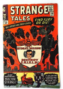 Strange Tales (1951 series)  #136, Fine- (Actual scan)