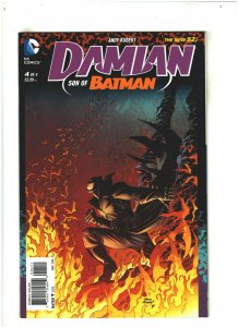 Damian Son of Batman #4 VF/NM 9.0 DC Comics 2014 Robin