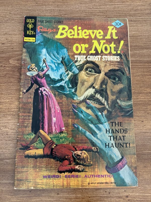 Ripley's Believe It Or Not # 69 FN/VF Gold Key Ghost Stories Comic Book 3 J364