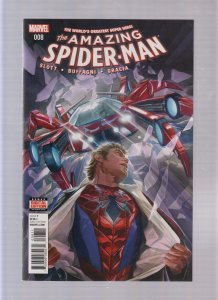 Amazing Spider Man #8 - Alex Ross Cover Art! (8.5) 2016