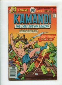 KAMANDI, THE LAST BOY ON EARTH VOL. 5 #44 (8.0) MERCHANT OF MENACE!! 1976