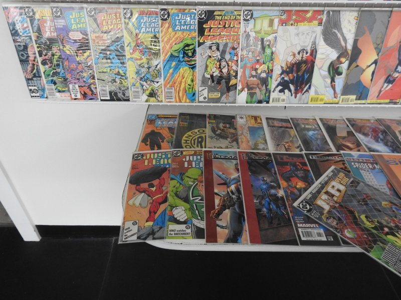 Huge Lot of 160+ Comics W/ Justice League of America +More! Avg. VF- Condition!