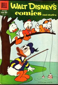 WALT DISNEY'S COMICS AND STORIES #228 CARL BARKS ART VG/FN 