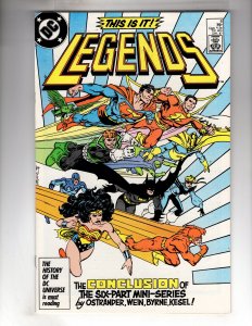 Legends #6 (1987) John Byrne Story & Art! / EBI#1