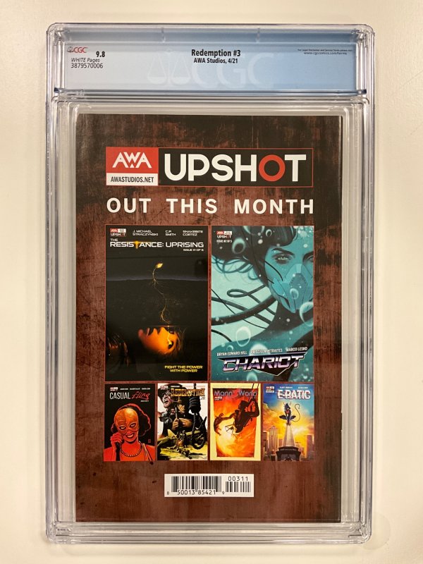 Redemption #3 (2021) CGC 9.8