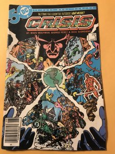 Crisis on Infinite Earths #3 : DC 6/85 Gd; filler - reader; George Perez art