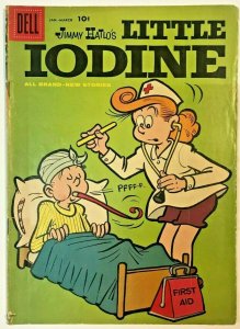 LITTLE IODINE#38 VG 1958 DELL GOLDEN AGE COMICS