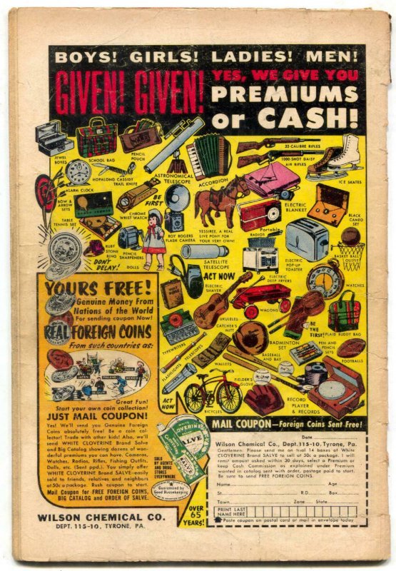 My Greatest Adventure #33 ALIEN COVER SCI-FI 1959  DC fair