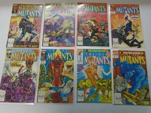 New Mutants lot 67 different #1-100 avg 8.0 VF (1983-91 1st Series)