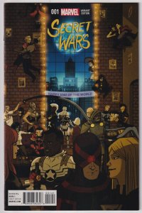 Secret Wars #1 Zdarsky Cover (2015) The Thing