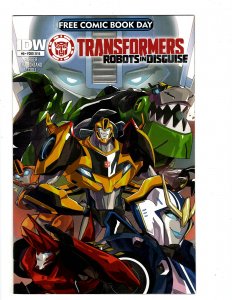 Transformers Robots In Disguise Free Comic Book Day #0 (2015) J607