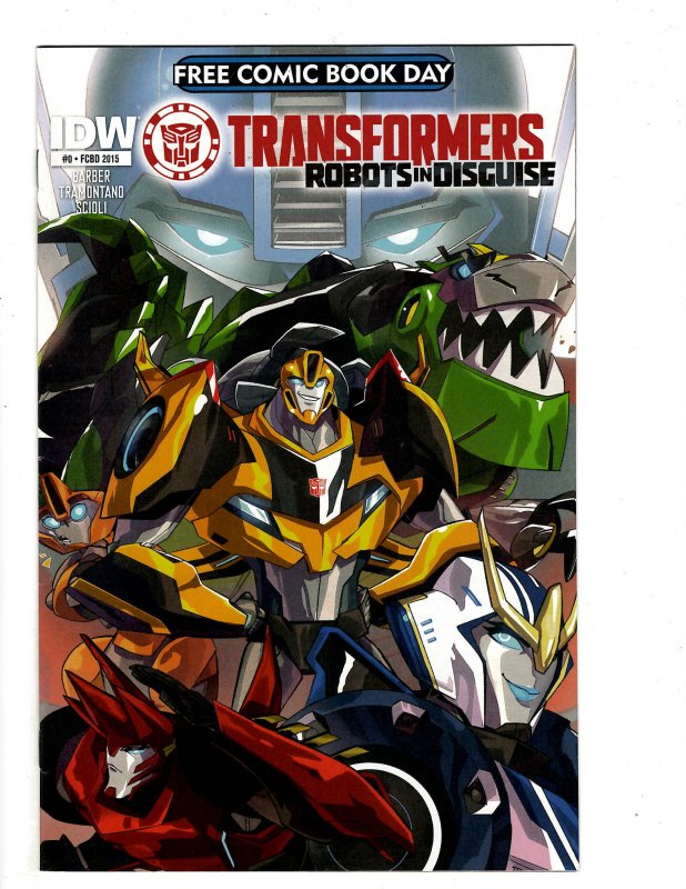 Transformers Robots In Disguise Free Comic Book Day #0 (2015) J607